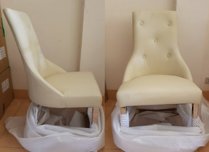 2 x Luxury Dining Chairs (NEW)